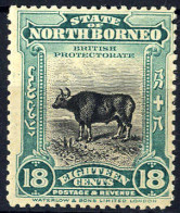 * 1909, Mi. 137 / SG 175 / 130,- - Nordborneo (...-1963)