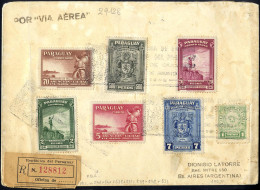 Cover 1939/1946, 5 Briefe (2 Luftpost, Drei Eingeschrieben), Alle Bilder Sind In Unserem Online-Katalog - Paraguay