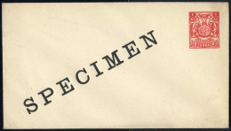 **/cover 1904, 2 Briefe Mit Aufdruck "Specimen" Postfrisch, Sehr Selten,HG B8-9 - Zanzibar (...-1963)