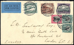 Cover 1932, Air Mailed Letter From Capetown To London - Autres & Non Classés