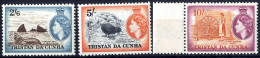 ** 1954, Mi. 14-27 / SG 14-27 , Mi./SG 25 Hinged - Tristan Da Cunha