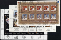 ** 1990/2000, "Amerika", Natur, Trachten Und Das Neue Jahrtausend, Je Im Kleinbogen 1990,1996,2000, Postfrisch, Mi. 2652 - Venezuela