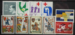 1963 Liechtenstein; Jahrgang In Den Hauptnummern Komplett, **/MNH, ME 17,- - Otros & Sin Clasificación