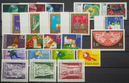 1975 Liechtenstein; Jahrgang In Den HN Komplett, Postfrisch/MNH, ME 30,- - Sonstige & Ohne Zuordnung