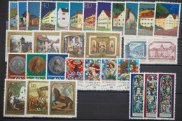 1978 Liechtenstein; Jahrgang In Den HN Komplett, Postfrisch/MNH, ME 42,- - Andere & Zonder Classificatie