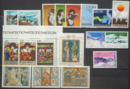 1979 Liechtenstein; Jahrgang In Den HN Komplett, Postfrisch/MNH, ME 47,- - Sonstige & Ohne Zuordnung