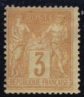 France N°86 - Neuf * Avec Charnière - TB - 1876-1898 Sage (Tipo II)