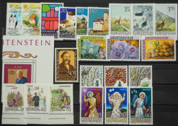 1986 Liechtenstein; Jahrgang In Den HN Komplett, Postfrisch/MNH, ME 33,- - Otros & Sin Clasificación