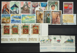 1987 Liechtenstein; Jahrgang In Den HN Komplett, Gestempelt, ME 28,- - Sonstige & Ohne Zuordnung