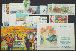 1990 Finnland; In Den HN Kompletter Jahrgang, Postfrisch/MNH, ME 31,- - Sonstige & Ohne Zuordnung