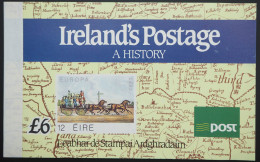 1990 Irland; Markenheftchen Geschichte, Postfrisch/MNH, MH 14, ME 50,- - Sonstige & Ohne Zuordnung