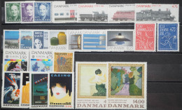 1991 Dänemark; In Den Hauptnummern Kompletter Jahrgang, **/MNH, ME 50,- - Autres & Non Classés