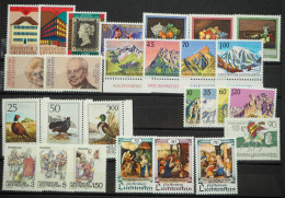 1990 Liechtenstein; Jahrgang In Den HN Komplett, Postfrisch/MNH, ME 45,- - Sonstige & Ohne Zuordnung