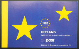 1992 Irland; Markenheftchen Europa, Postfrisch/MNH, MiNr. 810, ME 17,- - Sonstige & Ohne Zuordnung