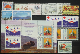 1993 Grönland; In Den Hauptnummern Kompletter Jahrgang, **/MNH, ME 49,- - Sonstige & Ohne Zuordnung