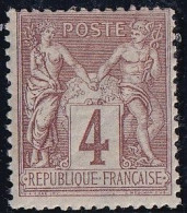 France N°88 - Neuf * Avec Charnière - TB - 1876-1898 Sage (Type II)