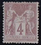 France N°88 - Neuf * Avec Charnière - TB - 1876-1898 Sage (Tipo II)