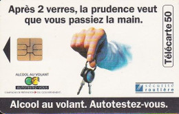 F683 08/1996 - SÉCURITÉ ROUTIÈRE " Alcool Au Volant " - 50 SO3 - (verso : N° Deux Lignes - 2 ème Ligne  Vers La Droite) - 1996