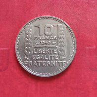 FRANCE : 10 FRANCS TURIN PETITE TÊTE  1949 N°4D - 10 Francs