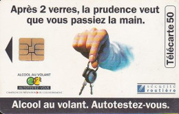 F683 08/1996 - SÉCURITÉ ROUTIÈRE " Alcool Au Volant " - 50 SO3 - (verso : N° Deux Lignes - 2 ème Ligne  Vers La Gauche) - 1996