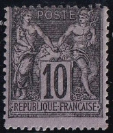 France N°89 - Neuf * Avec Charnière - TB - 1876-1898 Sage (Tipo II)