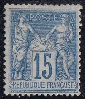 France N°90 - Neuf * Avec Charnière - TB - 1876-1898 Sage (Tipo II)