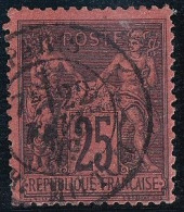 France N°91 - Oblitéré - TB - 1876-1898 Sage (Type II)