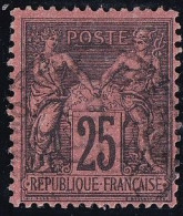 France N°91 - Oblitéré - TB - 1876-1898 Sage (Tipo II)