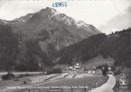 D8296) Gasthof TAURER 1500m Mit KENDL Spitze - KALS Osttirol - Alte S/W Straßenansicht - Kals