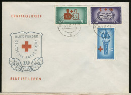 GERMANY - DEUTSCHE - FDC 1966 - ROTES KREUZ - 1950-1970