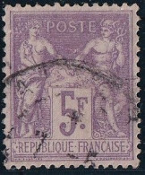 France N°95 - Oblitéré - B/TB - 1876-1898 Sage (Tipo II)