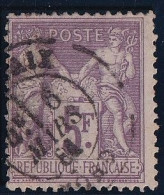 France N°95 - Oblitéré - B/TB - 1876-1898 Sage (Type II)