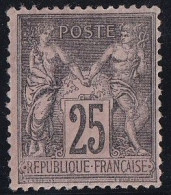 France N°97 - Neuf * Avec Charnière - TB - 1876-1898 Sage (Tipo II)