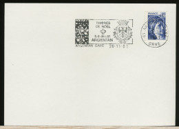 FRANCE FRANCIA -   ARGENTAN -  Wappen  Blasone - Enveloppes