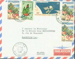 Nouvelle Calédonie Et Dépendances Par Avion YT N°315 X3 + 330 + Poste Aérienne N°87 CAD Nouméa 20 12 66 - Lettres & Documents