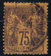 France N°99 - Oblitéré - TB - 1876-1898 Sage (Tipo II)
