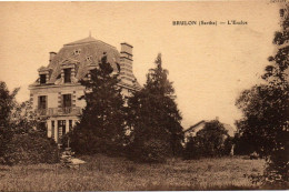 CPA 72 Sarthe - BRULON - L'enclos - Brulon