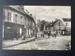 CPA Chars Rue De L'église - Pharmacie - Animée - Chars