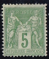 France N°106 - Neuf * Avec Charnière - TB - 1876-1898 Sage (Type II)