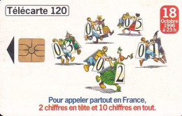 F687 08/1996 - LA RONDE DES 2 CHIFFRES - 120 GEM1A - 1996