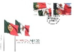 Portugal & FDC Joint Edition, Celebrations Of The Portugal-Mexico Relations 2014 (6801) - Gezamelijke Uitgaven