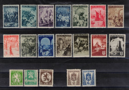 BULGARIE    Timbres Neufs ** De 1942   (ref 94 A ) Série + Petits Formats - Usados