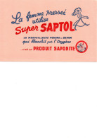 Buvard Super Saptol - Café & Thé