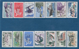 Algérie - Série ** - Neuf Sans Charnière - Surcharge Algérie Française 13 Mai 1958 - Série OAS - Premier Tirage - Unused Stamps