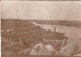 Photo 14-18 Secteur STEENSTRAAT (Bikschote) - Une Vue De Nos Tranchées, Le Champ De Bataille (A252, Ww1, Wk 1) - Langemark-Poelkapelle