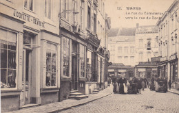 BELGIQUE WAVRE LA RUE DU COMMERCE VERS LA RUE DU PONT - Wavre