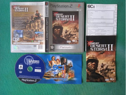 DESERT STORM II , Play Station II Platino USATO  . IN ITALIANO - Playstation 2