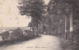 AUBOUE - JOEUF - BRIEY - MEURTHE ET MOSELLE  -  (54) -  CPA...LA ROUTE DE MOUTIERS... - Briey