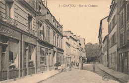 Chatou * La Rue Du Château * Commerce Magasin De Mode * épicerie - Chatou