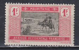 Timbre Neuf* De Mauritanie De 1913 N°31 MH - Neufs